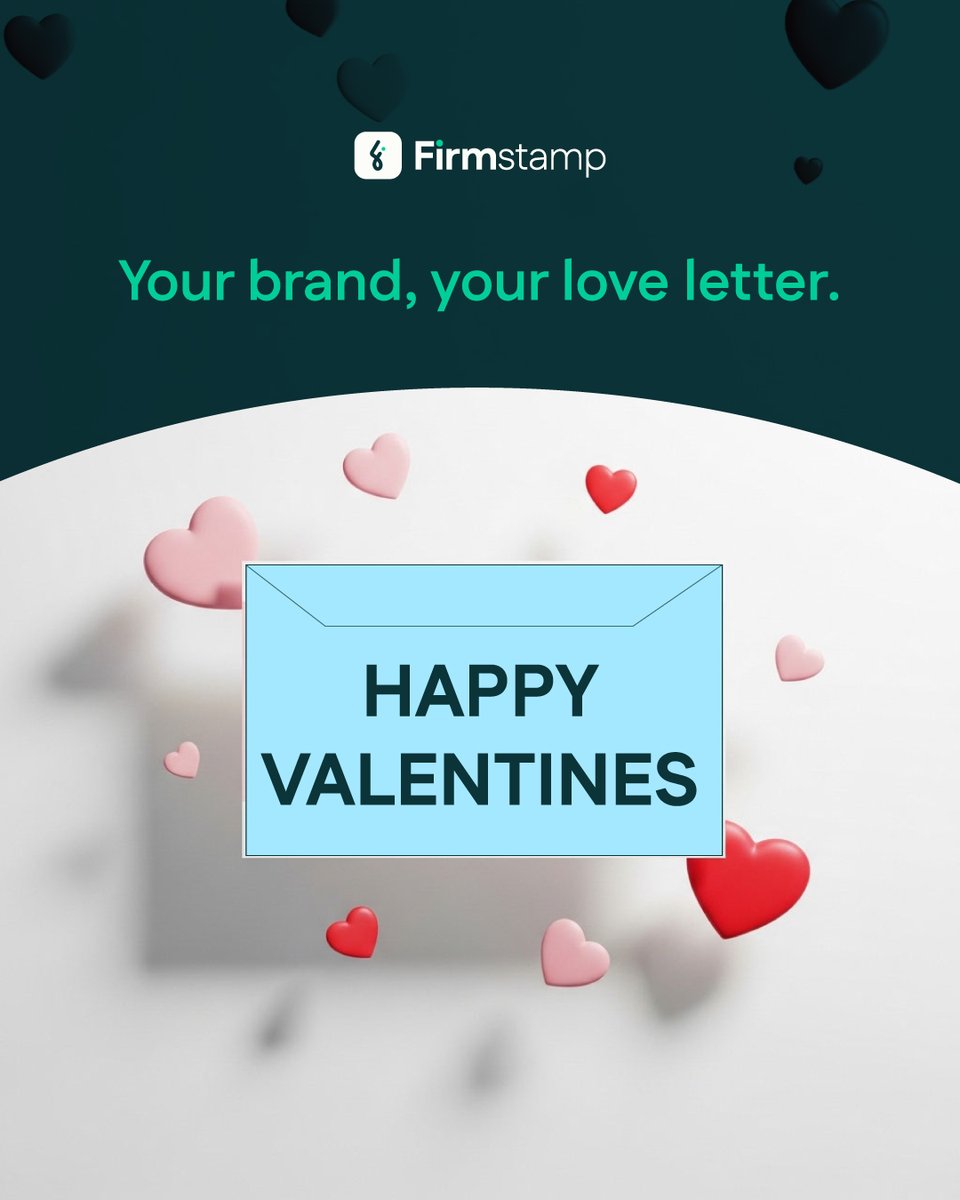 FirmStamp's tweet photo. Not all love letters come with red roses. Some come in the form of perfectly executed emails — consistent, professional, and on-brand. That’s how your brand shows up this Valentine’s.

Happy Valentine’s Day!

https://t.co/ZNmiyWFPEw https://t.co/Rp8alpHUai
