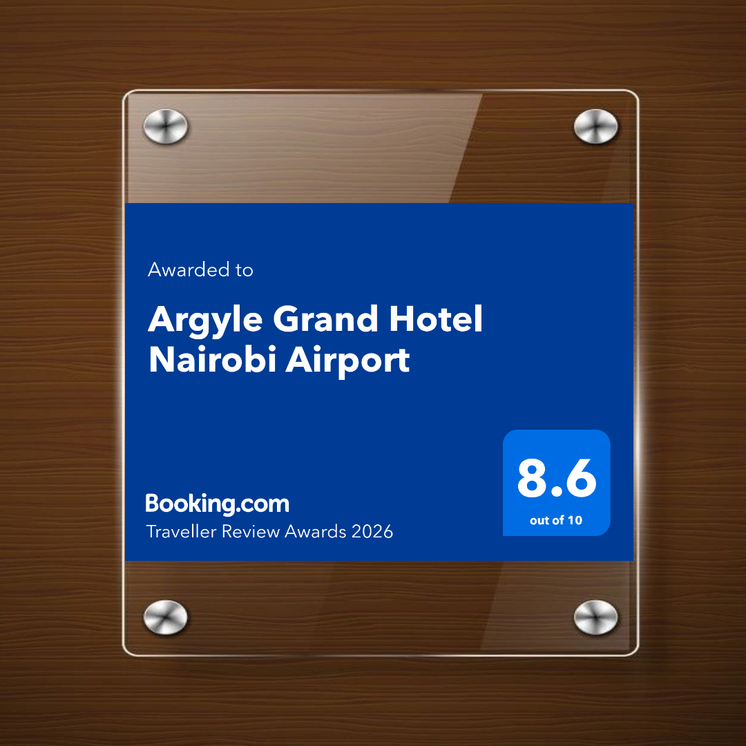 Proud to share that Argyle Grand Hotel Nairobi has received Booking.com Traveller Review Awards 2026 with a remarkable score of 8.6/10
A true reflection of our team’s dedication and our guests’ continued trust. Thank you for being part of our journey toward excellence