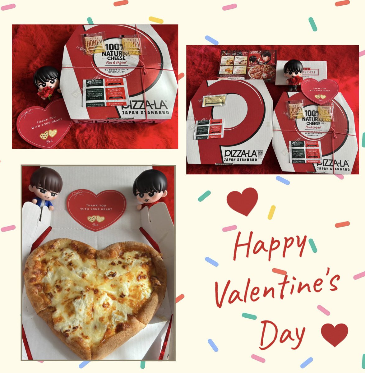 ❤️Happy Valentine's Day❤️ 今日は🍕冬のプレミアムクォーター🦀と