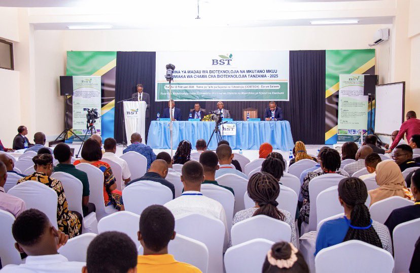 Biotechnology Society of Tanzania tweet media