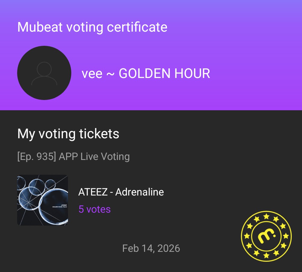 hetmongii_yeo's tweet photo. @1024updates @ATEEZofficial Voted https://t.co/uHilsKkiNq