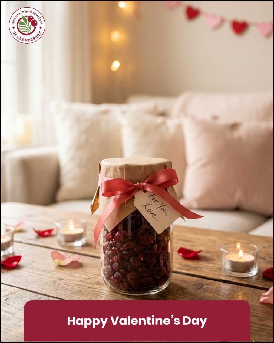 The sweetest Valentine’s gift for someone you love! ❤️ 
Celebrate the season with cranberries that add a touch of flavour, freshness and delight to your gifting.💌
Click the link to buy! 🎁 bit.ly/4fcmuIe 
#thecranberryinstitute #cranberries #USCranberriesIndia