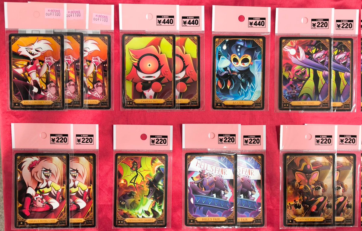 入荷情報】 『#ハズビンホテル』 〇トレカ Season2 1st edition