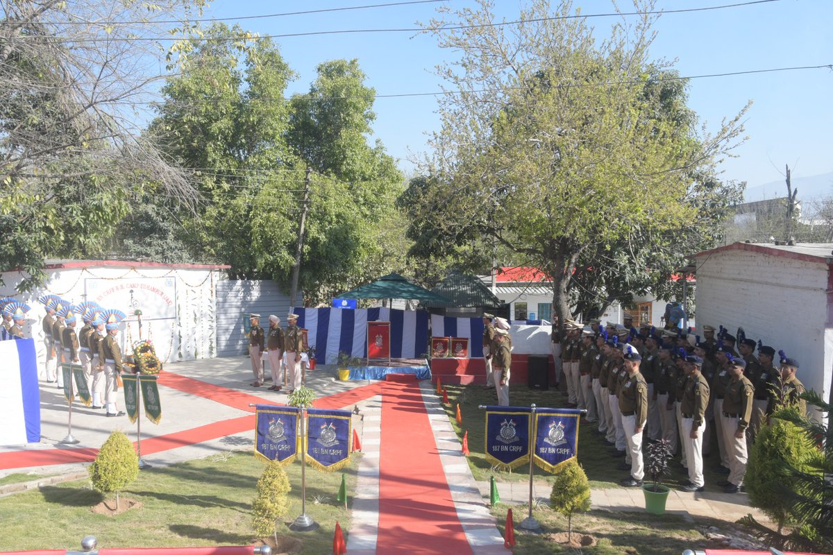 187_crpf's tweet photo. Remembrance Day for Pulwama Martyrs @187BN CRPF https://t.co/R6U0MToodO
