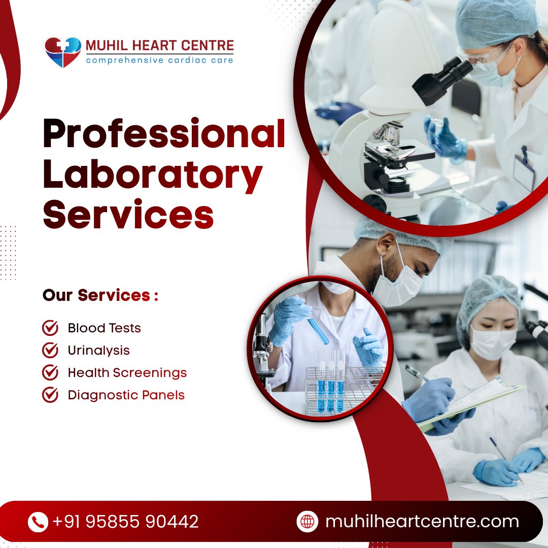 MuhilHeart_'s tweet image. Accurate reports. Reliable diagnosis. Faster decisions. Strong labs mean stronger care. 📞 +91 95855 90442 | 🌐 muhilheartcentre.com
#LabServices #HealthScreening #DiagnosticCare #AccurateReports #PreventiveHealth