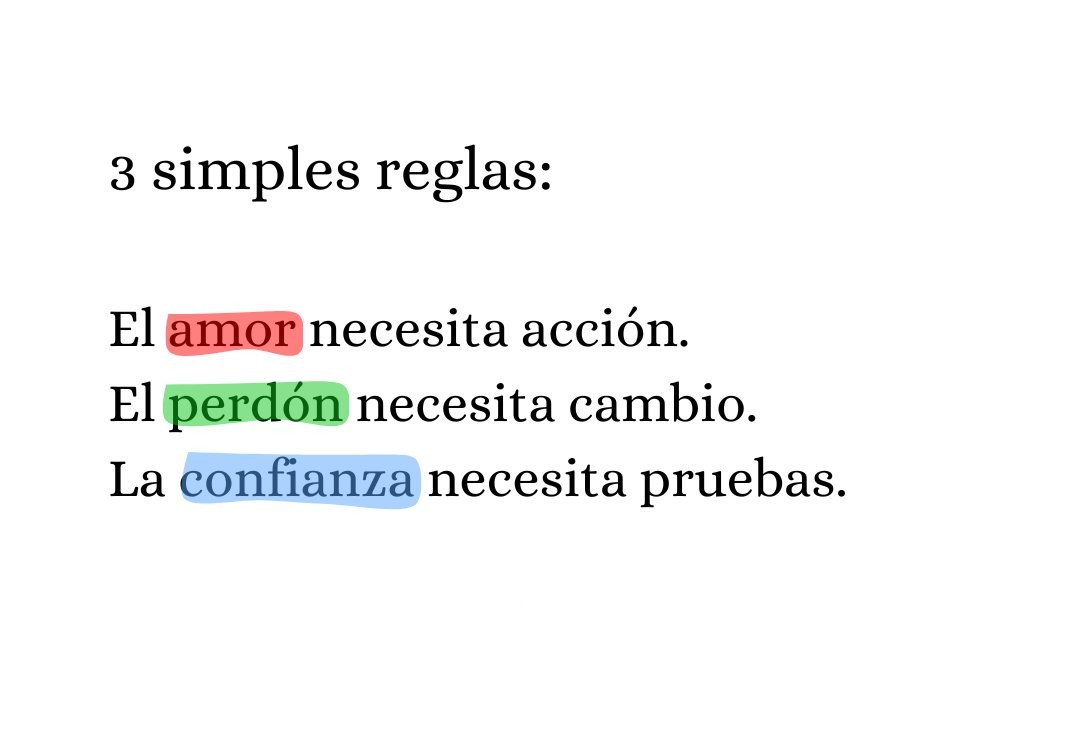 3 SIMPLES REGLAS: