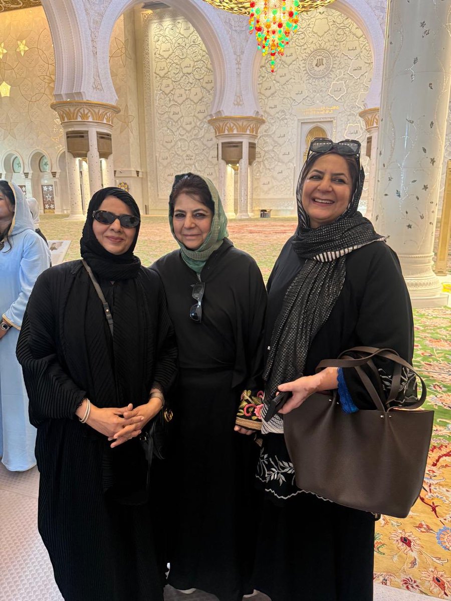 Visited the magnificent Sheikh Zayed Grand Mosque and saw thousands including Hindu families  ,patiently queuing, respectfully covering themselves to enter a mosque built barely two decades ago.

Back home, we have centuries old mosques that could draw the world if preserved.