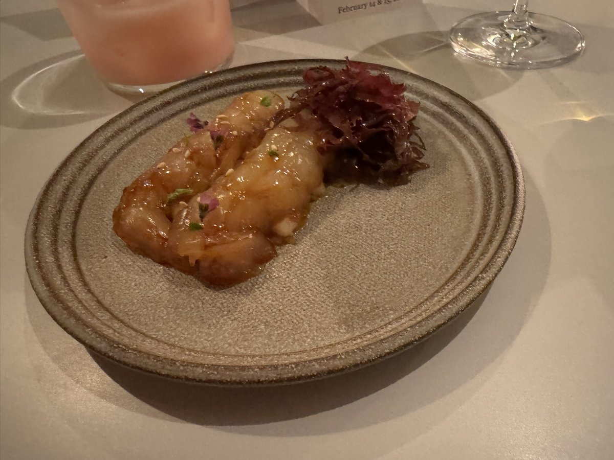 marinatsukides's tweet photo. .
.
.
ソウル🇰🇷、ワカメスープのOiljeと、
白金🇯🇵BIOTOP TOKYO、Iaacsのコラボポップアップへ.....

美味しいお食事をゆっくりと堪能しました🥢

カンジャンセウからスタートし、
彩りも美しいチャプチェ、
そしてメインは滋味深いワカメスープ🥣

心も満たされる、素敵なディナーでした 

　　　　　　　　　　　　　　　　감사합니다
　　　　　　　　　　　　　　　　Thank you！
.
.
.