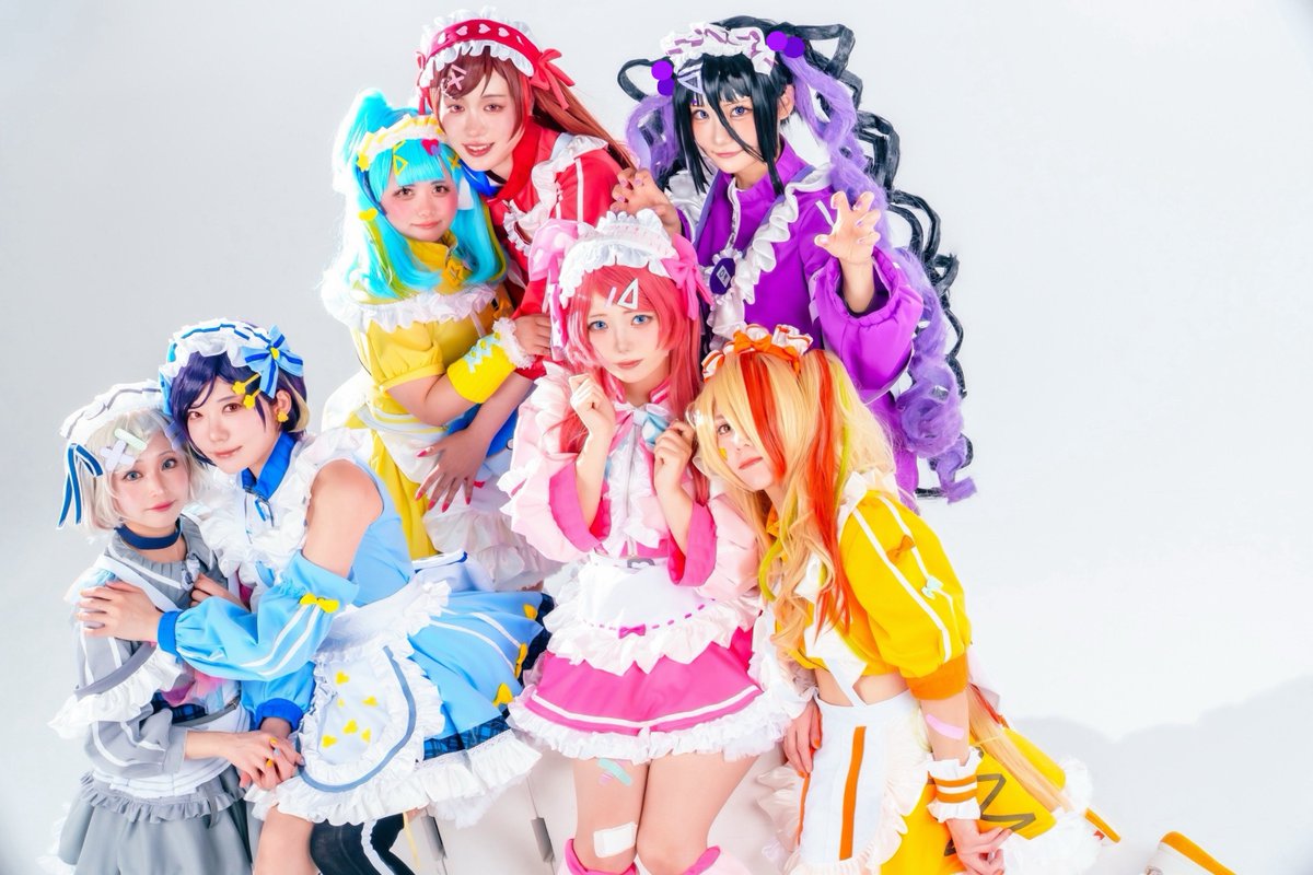 fujichiko_310's tweet photo. 【コスプレ/cosplay】

ゾンビランドサガ　
ゆめぎんがパラダイス

　　💛❤️💜
Happy valentine day🍫
　🤍💙🩷🧡

📸@miz_photo0522 https://t.co/PA4e8VinzX