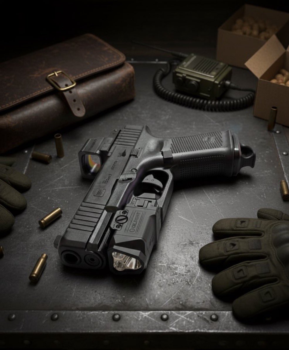 JapanOlight's tweet photo. OLIGHT PL-X

Glock19に取り付ければ、驚くほどに違和感がなく抜群のフィット感。

●フラッド（拡散）・スポット（集光）をワンタッチで切り替えできる業界初の機能。

屋外ではスポットで使用し、室内に入ったらフラッドに切り替えという使い方も。

数多くの厳しい耐久テストにも合格し、IPX 7の防水機能を備える。

お求めやすい価格￥16,995 にて。

https://t.co/Lw3HpB84yd