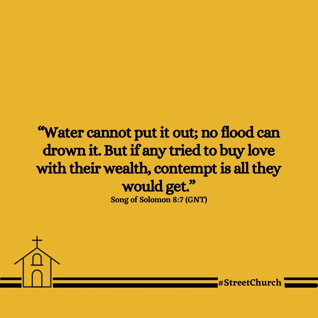 True love dey real and it’s possible. Nothing fit overcome am. Its foundation is very strong.

Forget all these stories wey you dey hear say person collect another person bae/boo with money. That one no be real love. So no give up on love.

Happy Valentine’s Day!