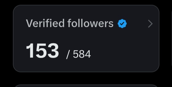 Need verified followers so let's follow each other ... following back to all verified accounts .