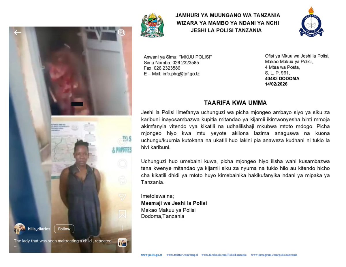 Police Force TZ tweet media