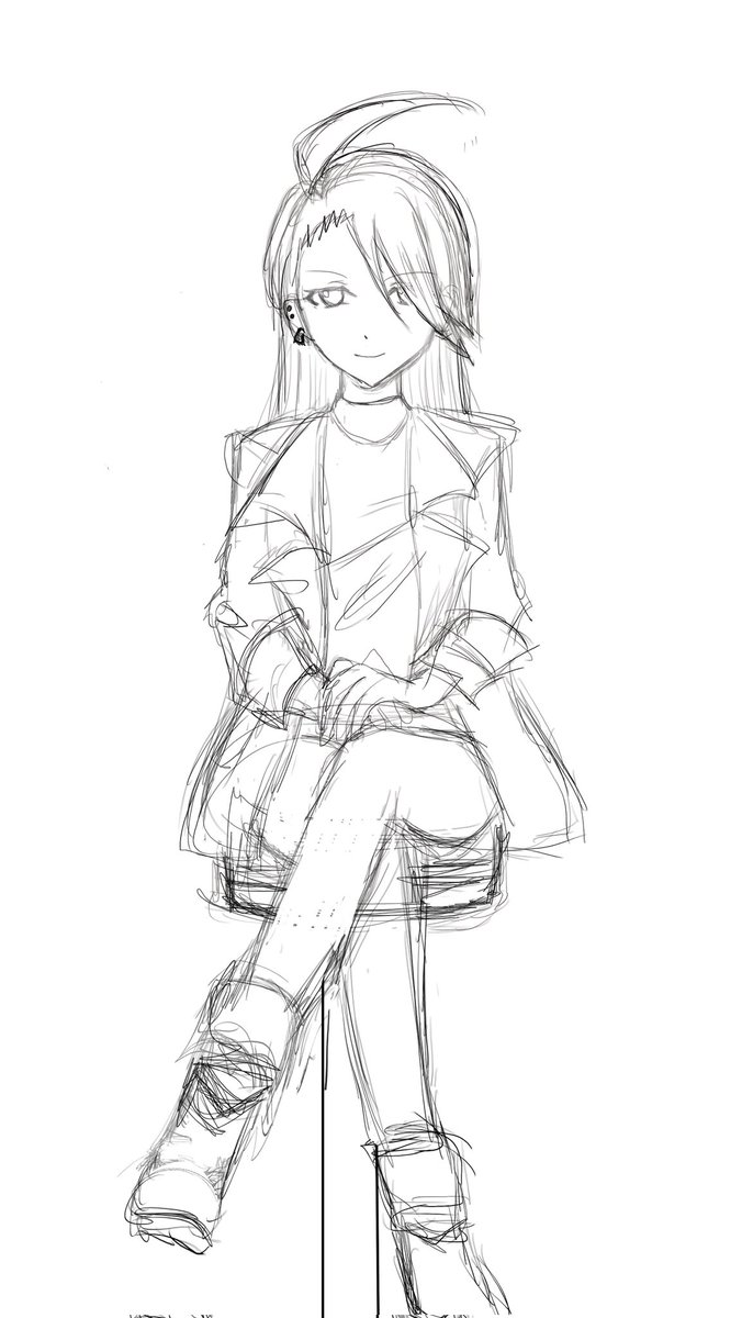 バレンタイン #ポケマス #チリちゃん 引けた記念にお絵描き🎨✍💕 運営