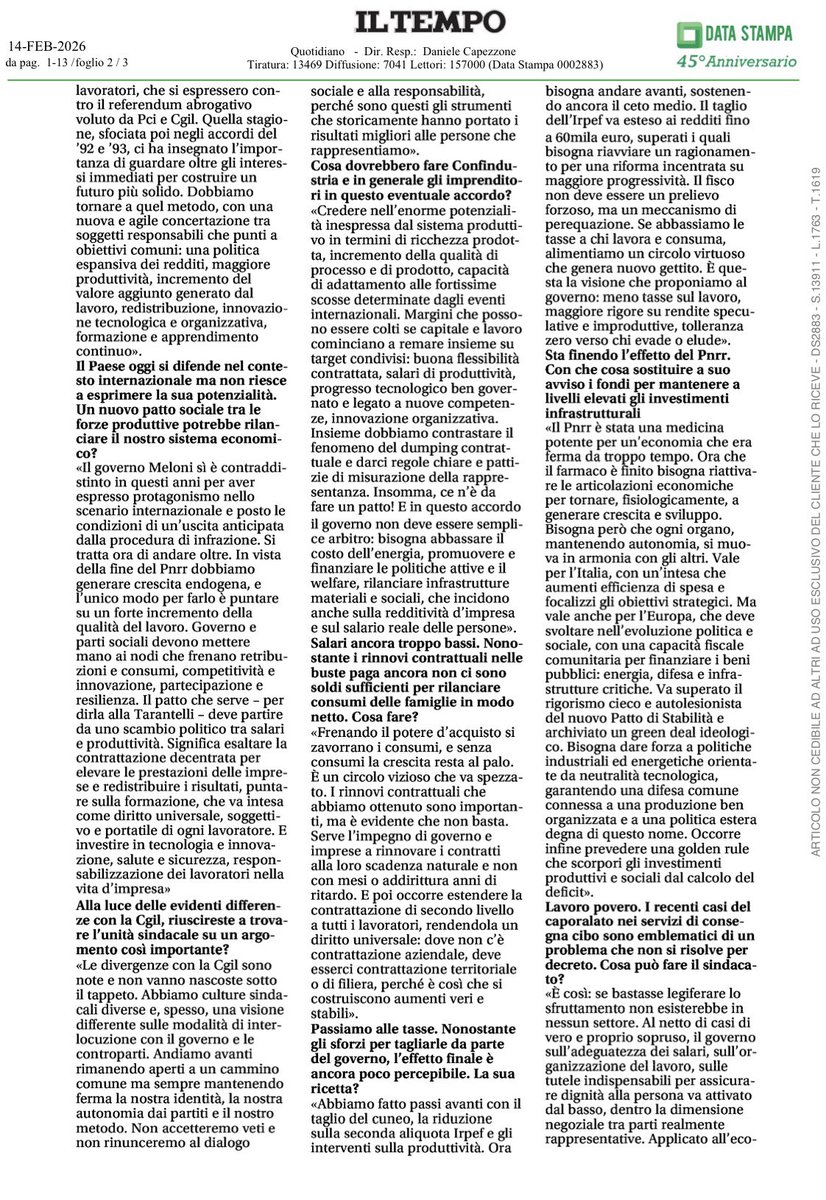 CISL Nazionale tweet media