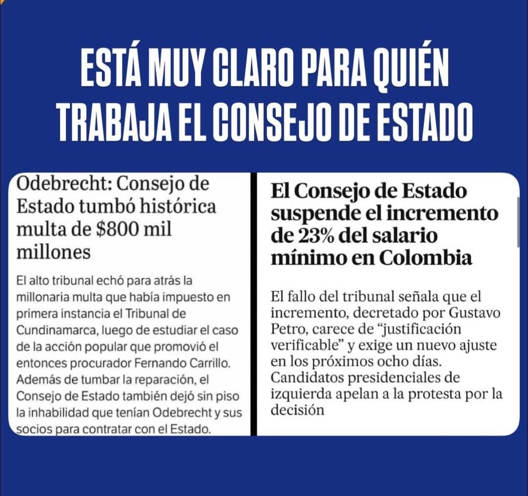 Sabian que ODEBRECHT fue socio de Sarmiento Angulo en Colombia ? 

Bueno,  ya saben para quién trabajan los magistrados que ganan 55 millones al mes.