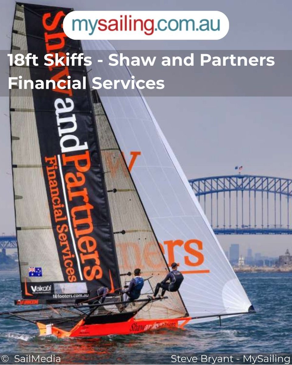 18ft Skiffs – Shaw and Partners Financial Services buff.ly/AsNwSAJ 

Shaw and Partners leads the charge for Australia's 18ft skiff teams in the 2026 Giltinan World Championship on Sydney Harbour, aiming for victory! 

#18footers #18Skiff #sailmedia #livesaildie