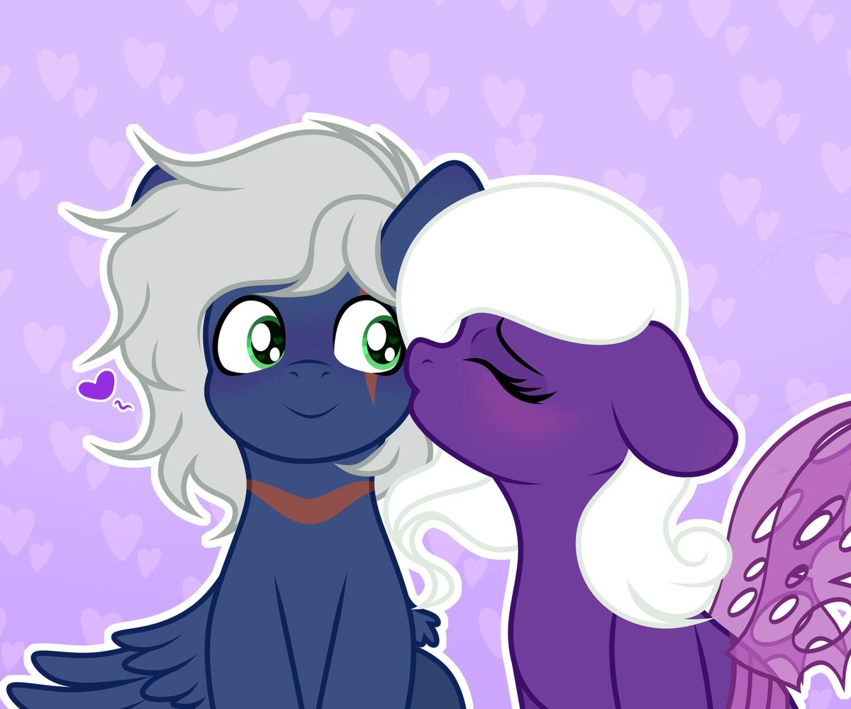 Happy Valentine’s Day silly pony! <a href="/PenUmbraDF/">Umbra Darkfire</a>