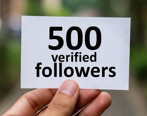 Under 500 Folloers 🤝💯

Just say hii 👍 

I will Follow back