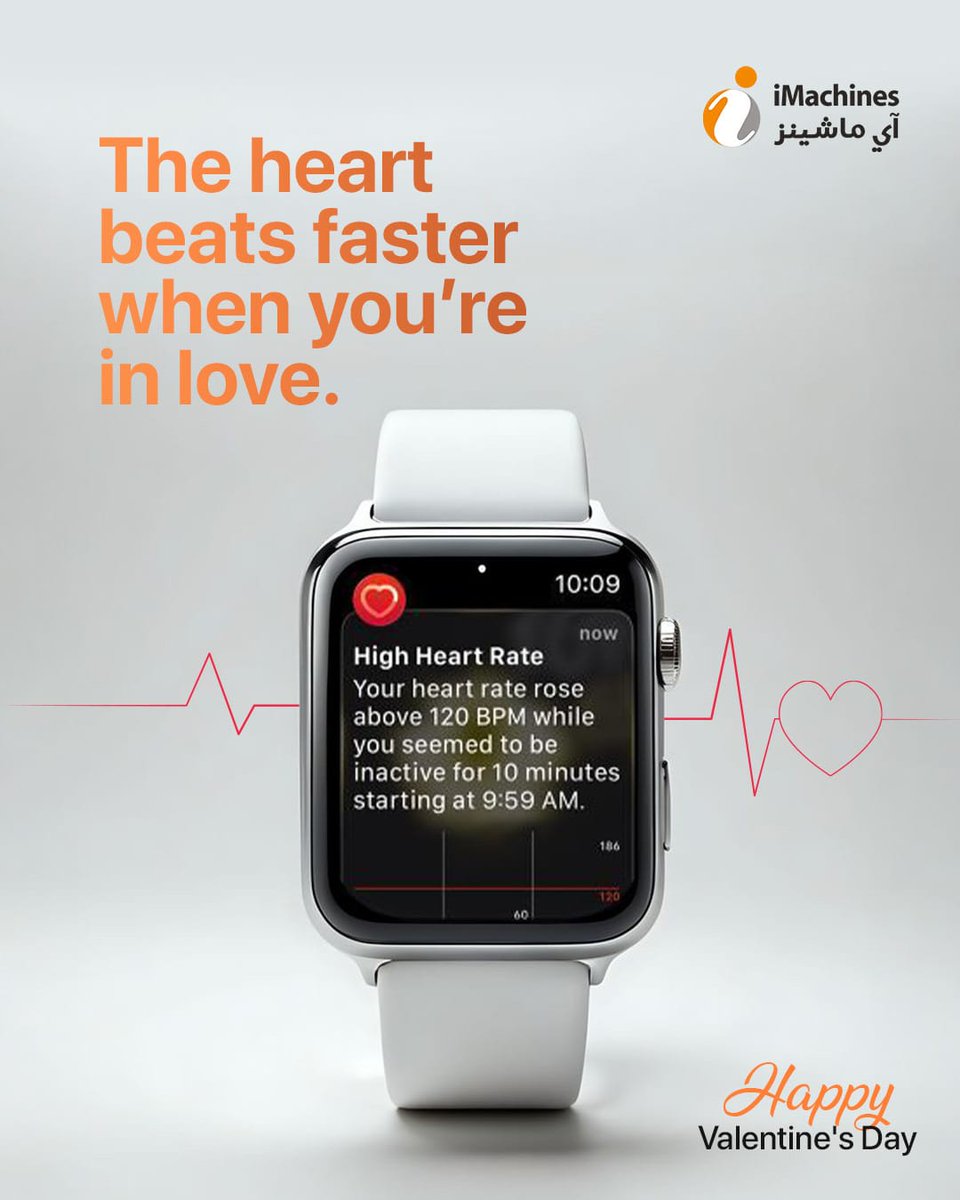 IMachines's tweet photo. Celebrate the thrill of your heart this Valentine’s Day with Apple Watch.
.
.
.
#imachinesbahrain #happyvalentinesday #AppleAuthorisedReseller #feb14 https://t.co/ZJqo4hAueY