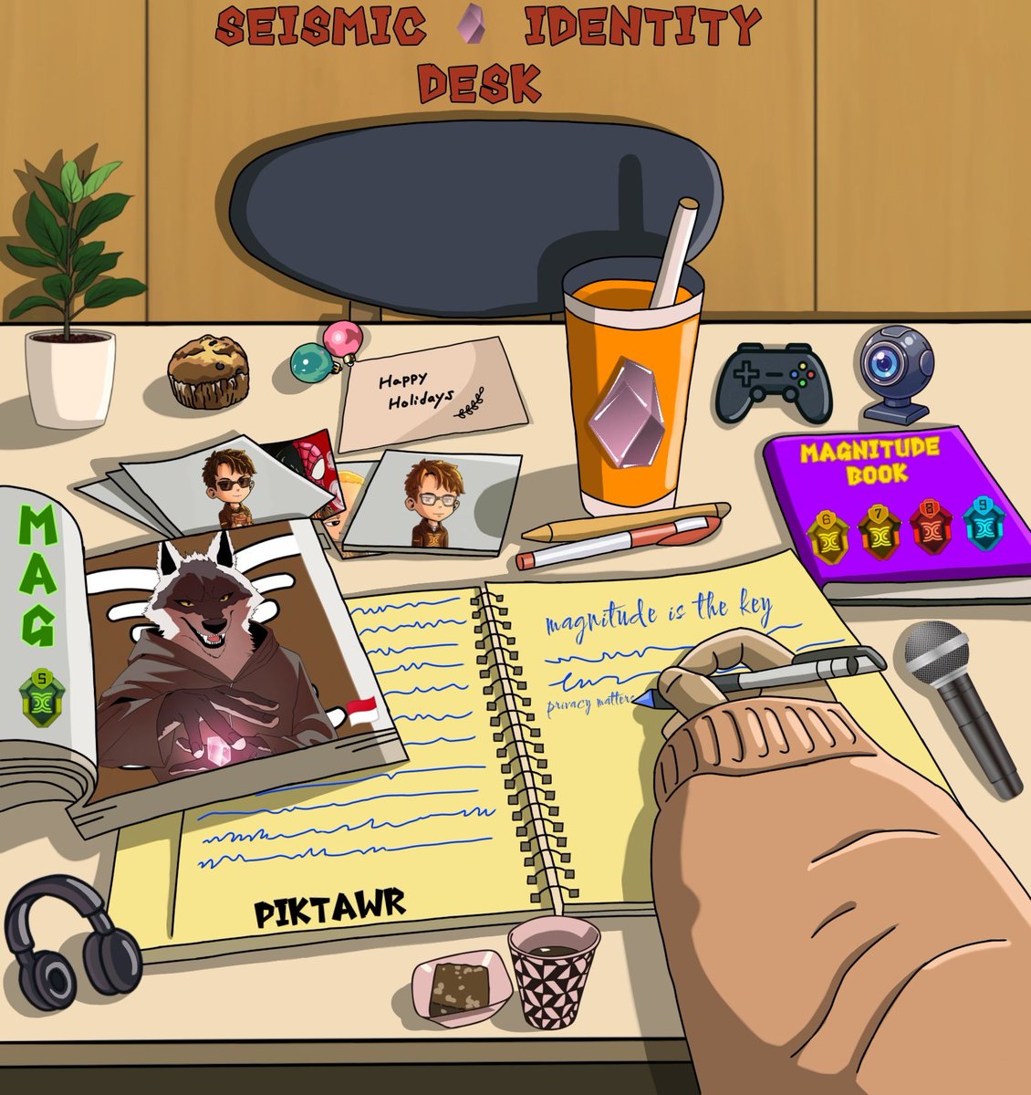 Gmic gmic!
Check out my new pfp made by <a href="/ANSHxOJHA/">ANSH 🎭</a>

Made with effort by <a href="/ANSHxOJHA/">ANSH 🎭</a> 

<a href="/SeismicSys/">Seismic</a>