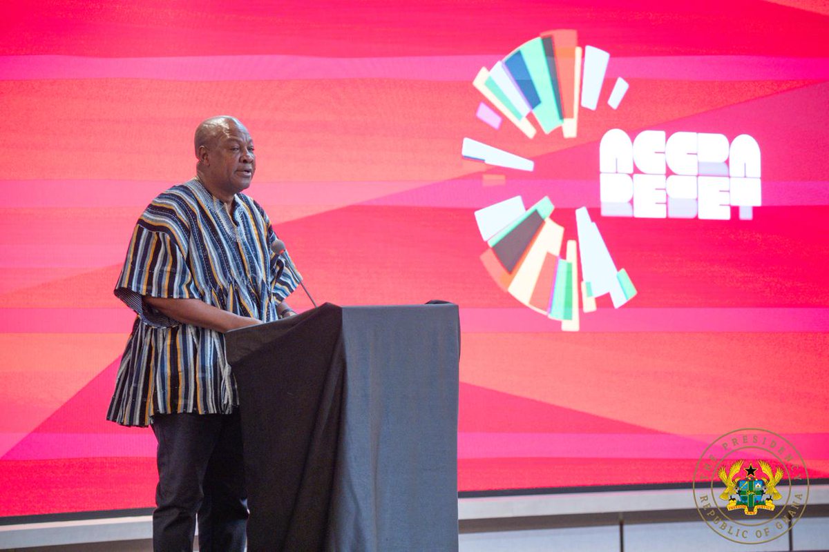 WoezorTV's tweet photo. Photos from the Accra Reset – Addis Reckoning event in Addis Ababa, H.E. President John Dramani Mahama laid out a bold vision for Africa’s response to a rapidly changing global environment.
#WoezorTV #AccraReset #AddisReckoning https://t.co/PrNLd8oB5d