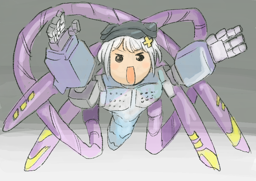 「デスビスノスせつな #しゃらくせ絵」|じゃばのイラスト