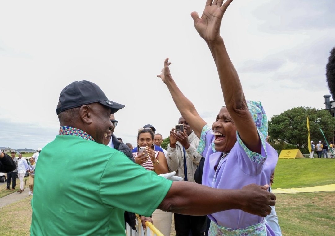 A lot of 🇿🇦 loves, President Ramaphosa.