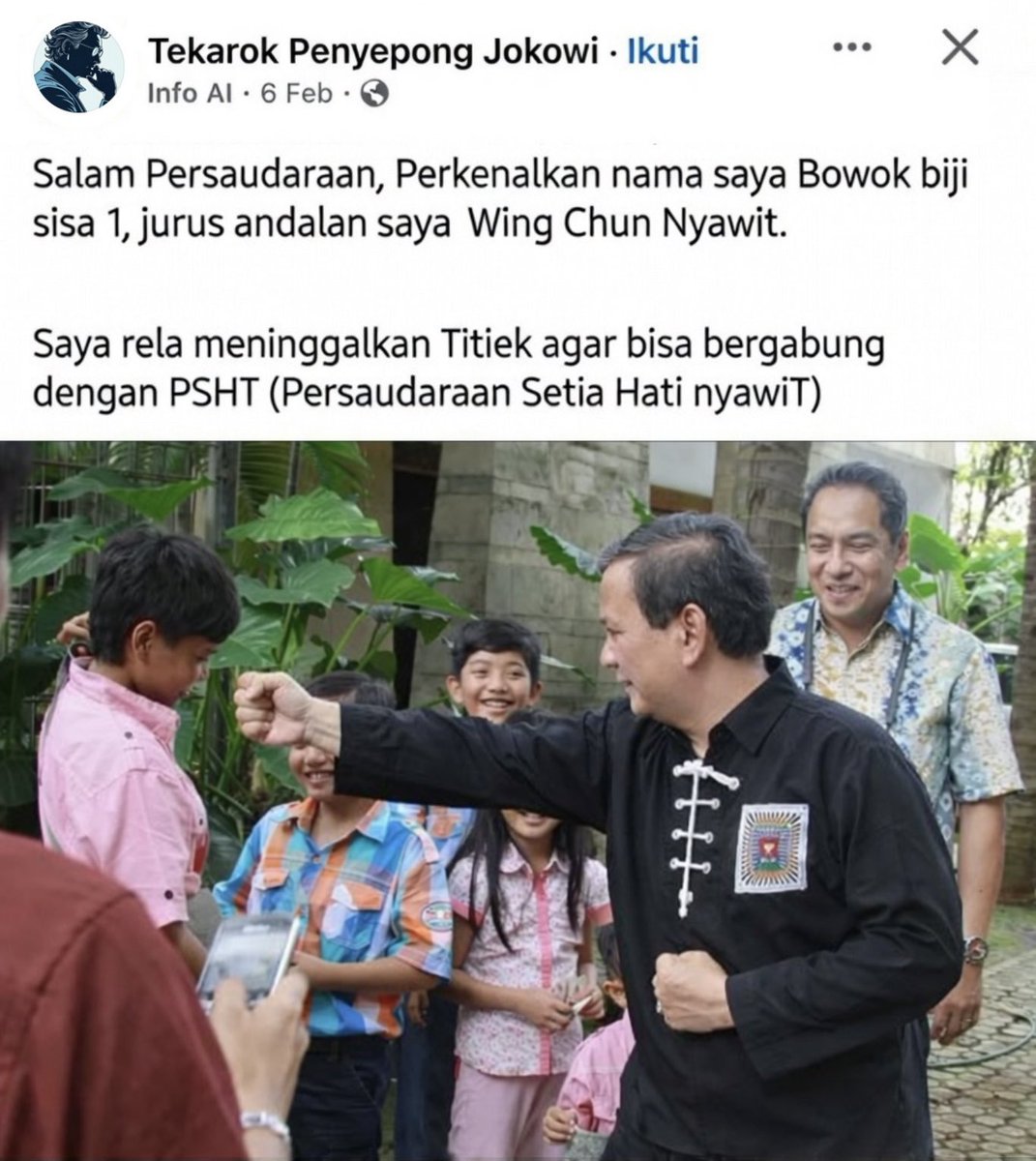 Tekarok fesnuk lebih berani dari pada tekarok sini loh ya 😹