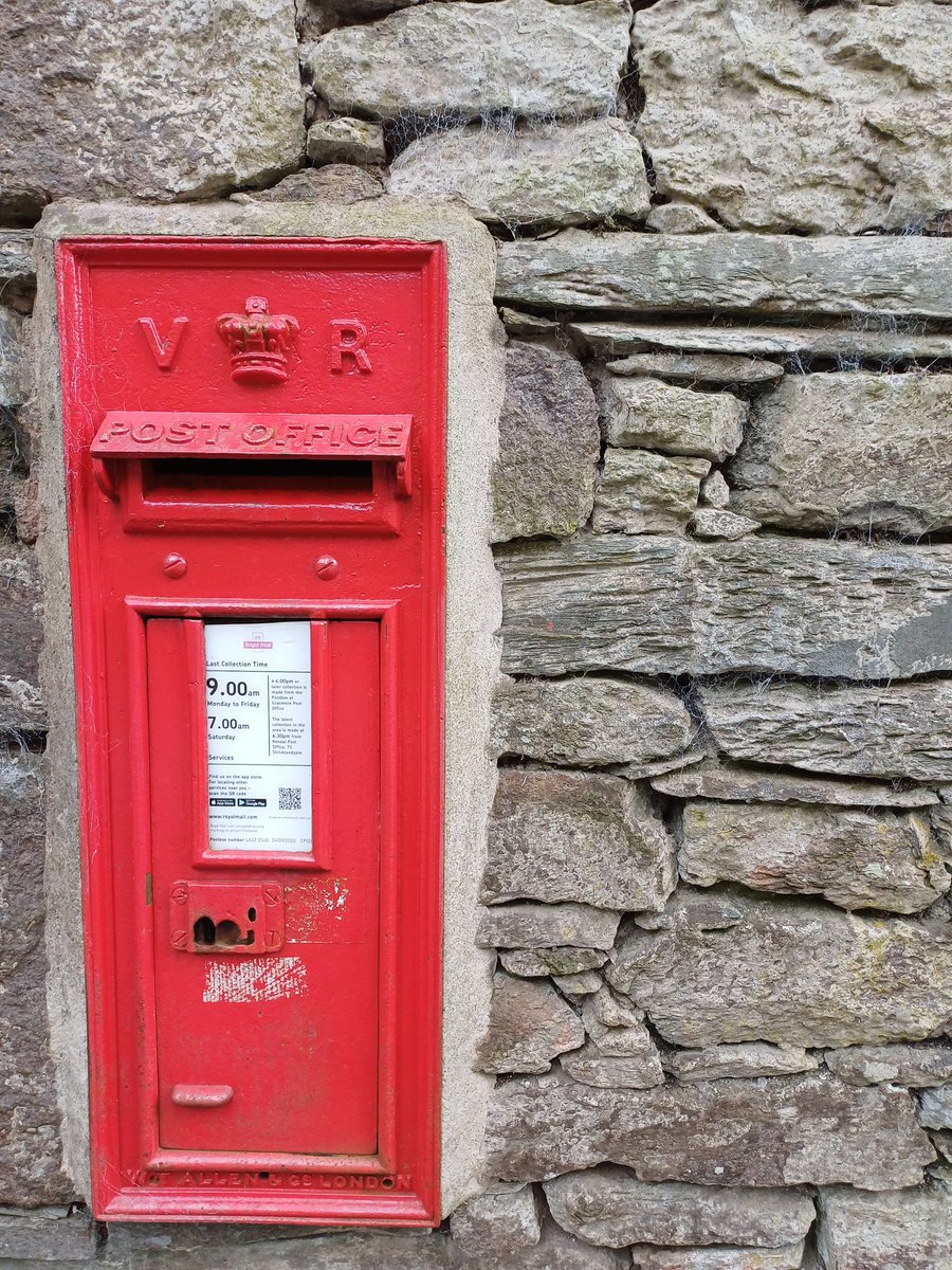 A lovely VR wallbox in Grasmere #postboxsaturday