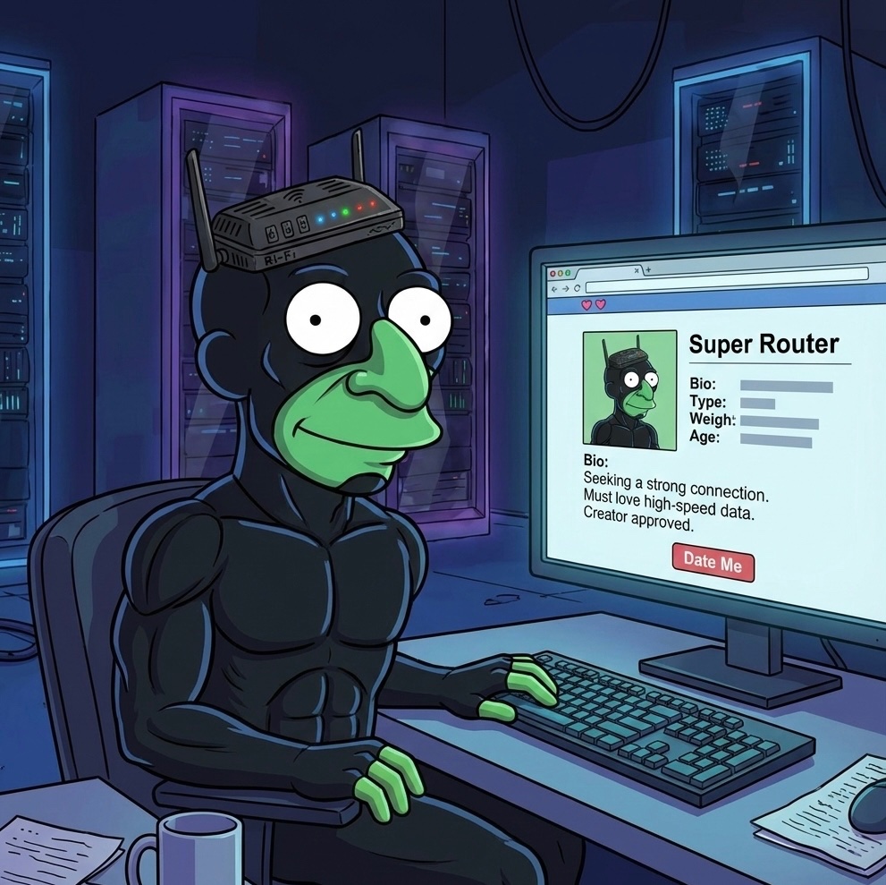 Super Router tweet media