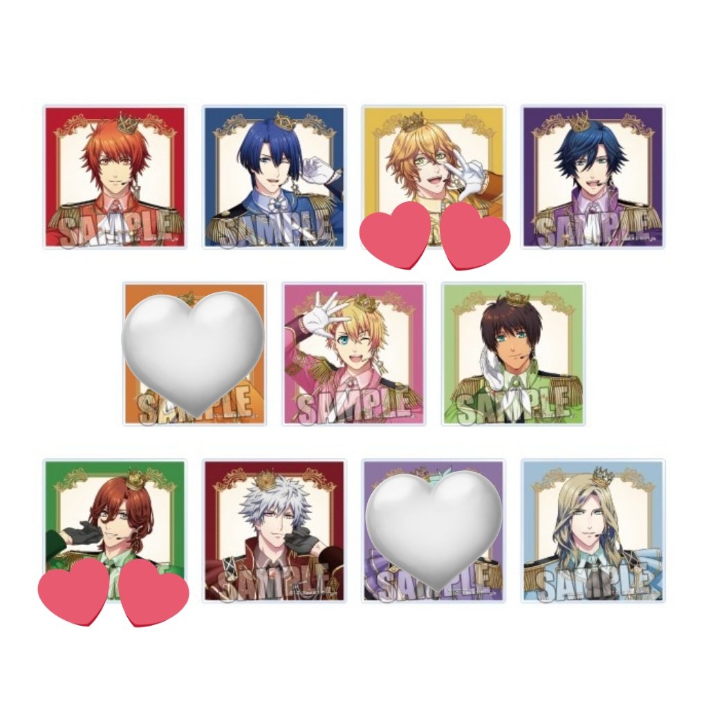 交換譲渡✦うたプリ アクリルマグネット My Oath in Song Ver. 譲：音