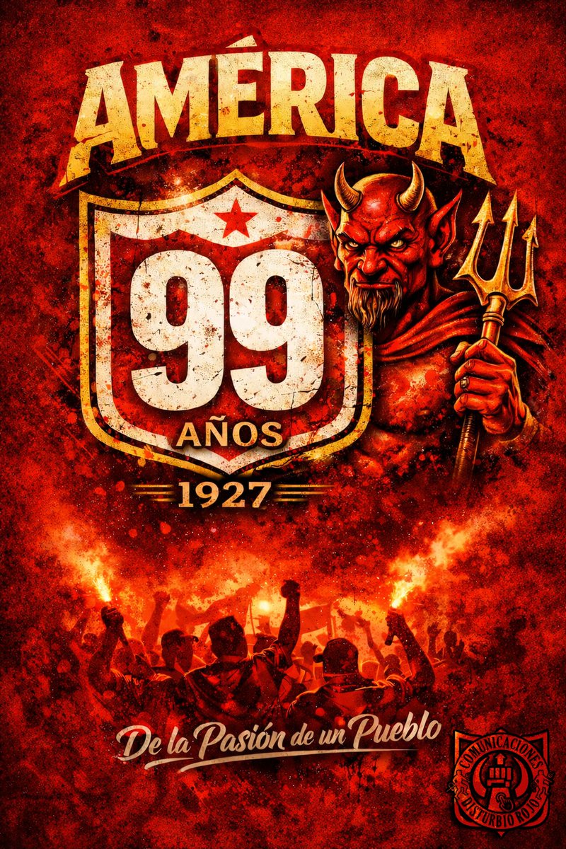 🇾🇪SE CUMPLIERON FELICES, LOS 99 AÑOS DEL DIABLO 🇦🇹

<a href="/AmericadeCali/">América de Cali</a>

#99DelDiablo
#CaminoAlCentenario100
#DisturbioRojoBogota
#AméricaEsLaRazón