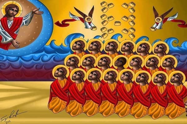 In February 2015, the IS beheaded 21 construction workers - 20 from Egypt and 1 from Ghana - for refusing to renounce their faith. These men are venerated as saints in the Orthodox and Catholic churches.