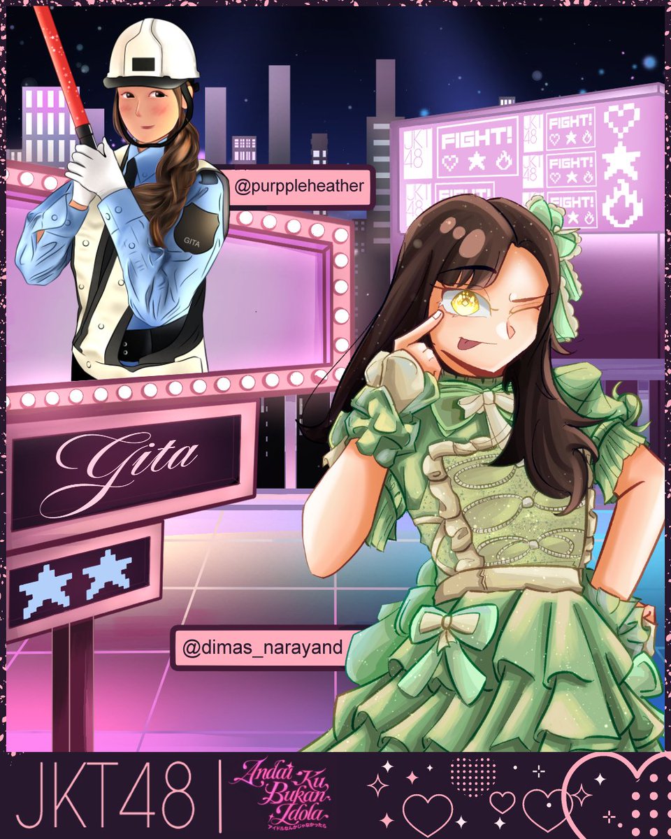 #AndaiKuBukanIdola <a href="/A_GitaJKT48/">Gita Sekar Andarini</a> 
by: <a href="/purppleheather/">Jeon Soyeon Mania</a> &amp; <a href="/dimas_narayand/">nanim3_4rt | Open Commission</a>
