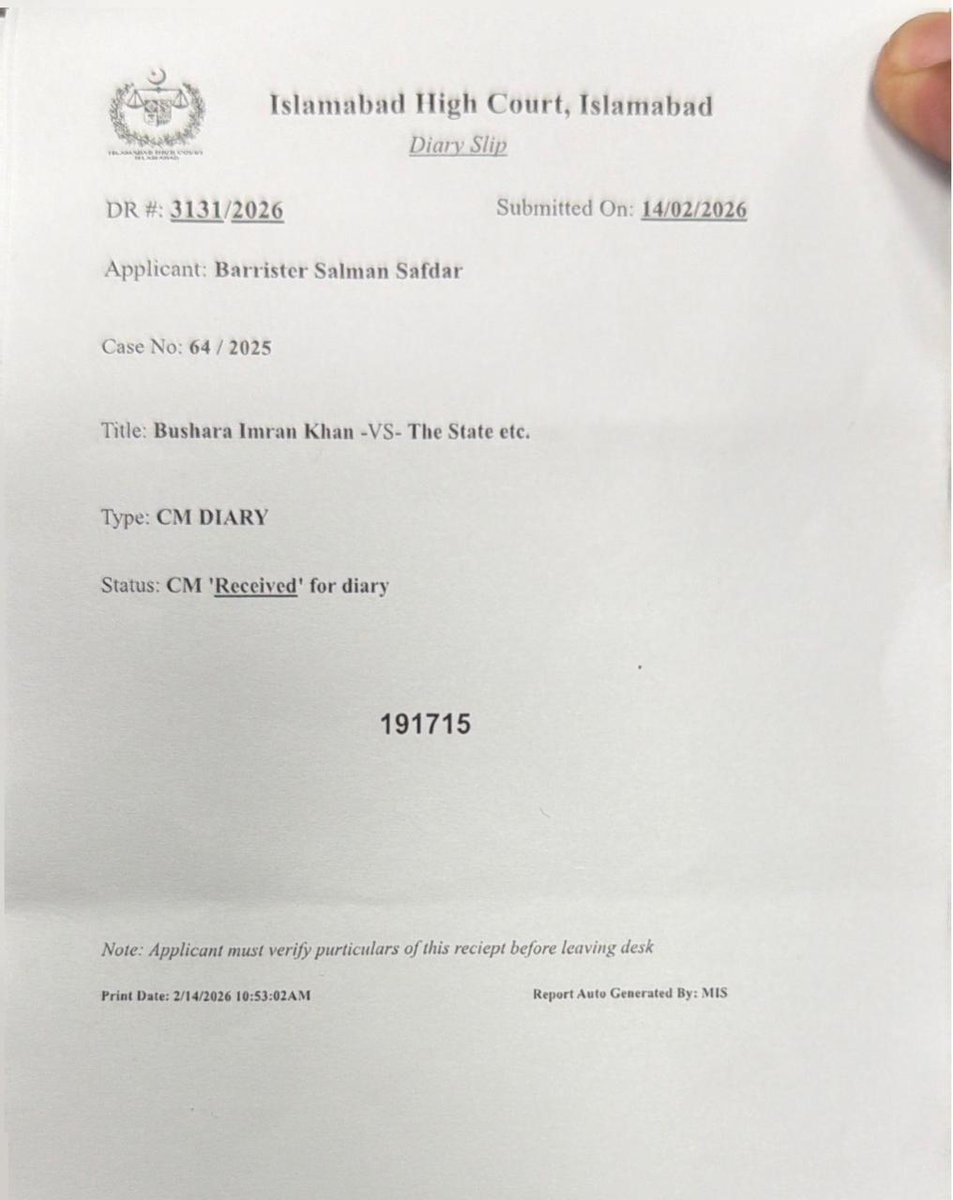 BrSalmanSafdar's tweet photo. Today for The 5th Time Petitions in Al Qadir seeking Suspension of Sentences (Bails) on 'Merits' have been filed before IHC.  Ramzan &amp; Female Ground; Shocking Delay; Serious Ailment (IK) Eye Complications. Bails have been filed in TK 2 for Immediate Release. https://t.co/JBgfHNHcX8