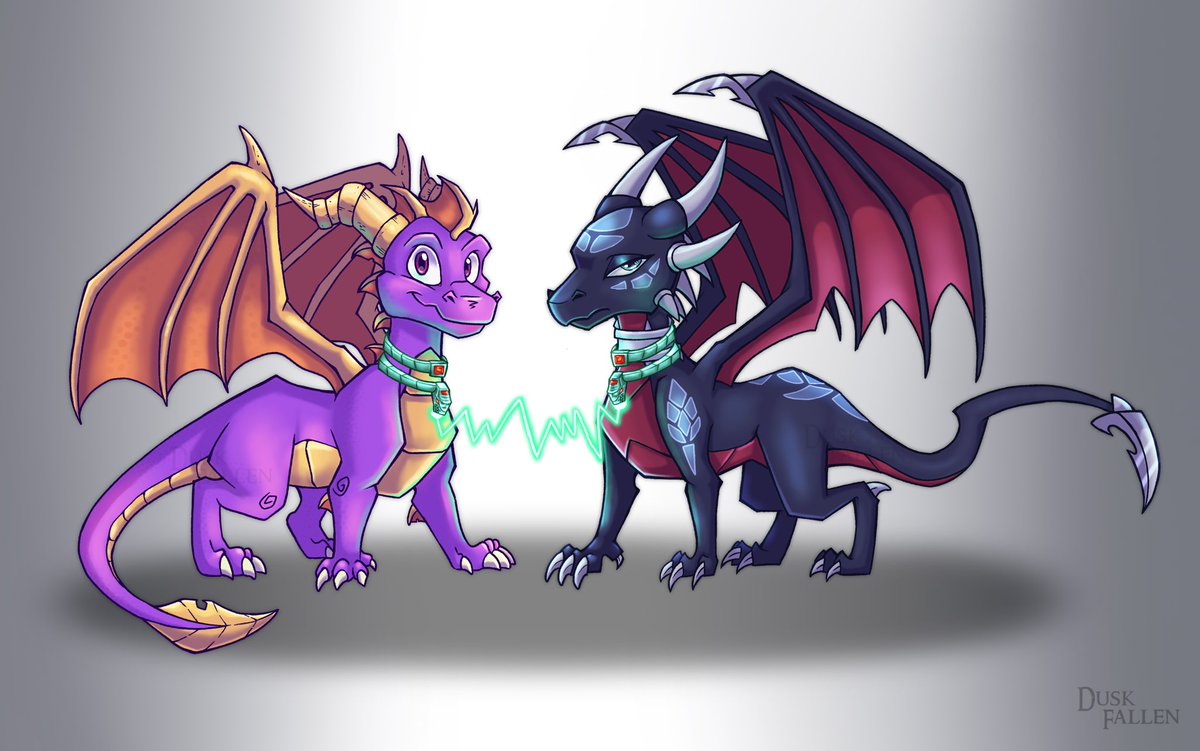 I finished them!! My take on if Krome Studios made Dawn of the Dragon 🔥 
#thelegendofspyro #spyrothedragon #cynderthedragon