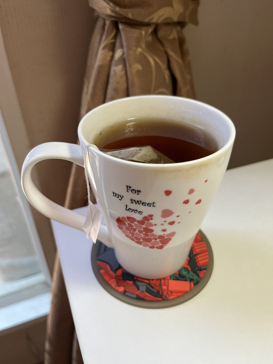 Sweet-couple tea, best choice for sweet Valentine afternoon~. Thanks <a href="/PRNforhappiness/">PRN tooth fairy</a> and <a href="/rabbituriel/">foxyinari uri🌱 | #CQ9_SAT</a> for bringing them from Orb :P. The fruity flavours of peach and orange smell so sweet and refreshing <3.