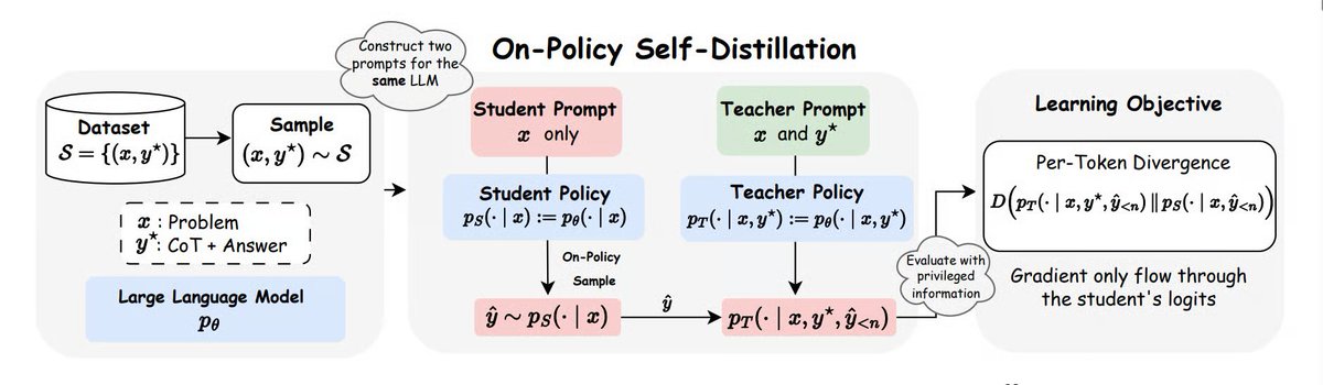 OPSD training diagram