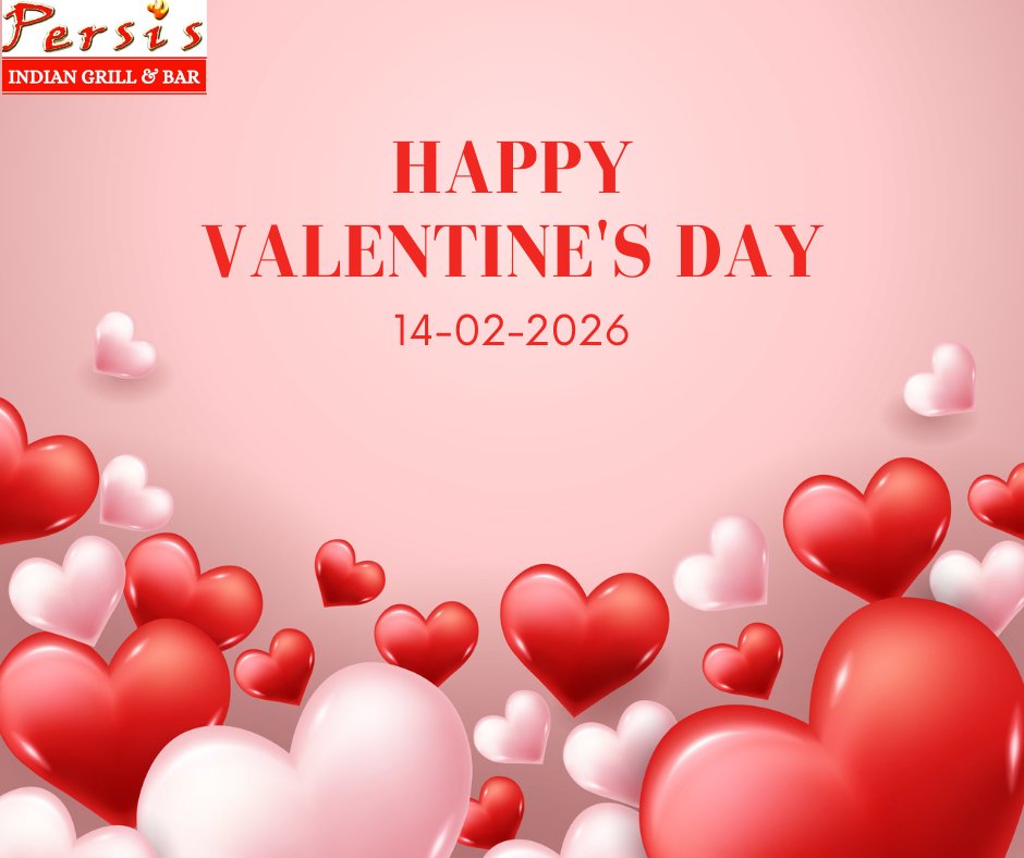 PersisGril's tweet photo. Happy Valentine's Day from Persis Indian Grill &amp; Bar  ! May your day be filled with love, happiness, and cherished memories. 💖
#ValentinesDay #PersisIndianGrill #CorpusChristiTx https://t.co/yh97DbBFim