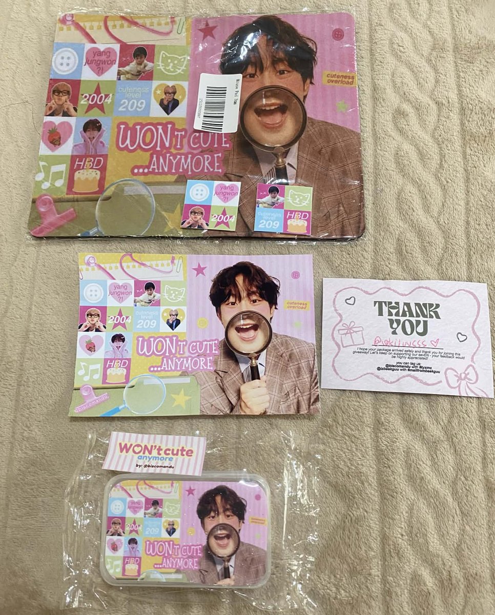 snkiluvsss's tweet photo. Thank you po mx. mc and elle! >< for this GA nag arrive na ang bebe won, I love this sm huhu 🥹🤏 

#tyxmc #mailfrombaekguu | @biscomandu @izbaekguu https://t.co/7VJ7fdyvbz