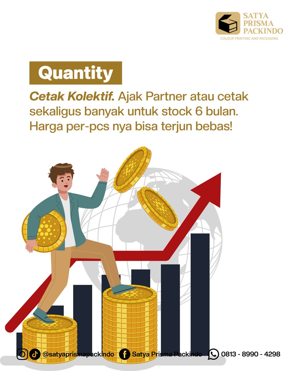 satyaprismapack's tweet image. Custom box tapi budget terbatas?
Tetap bisa terlihat premium tanpa full custom.
Detail triknya ada di slide. Cek postingannya ya.

#PackagingCustom #KemasanCustom #PackagingDesign #CustomPackaging
