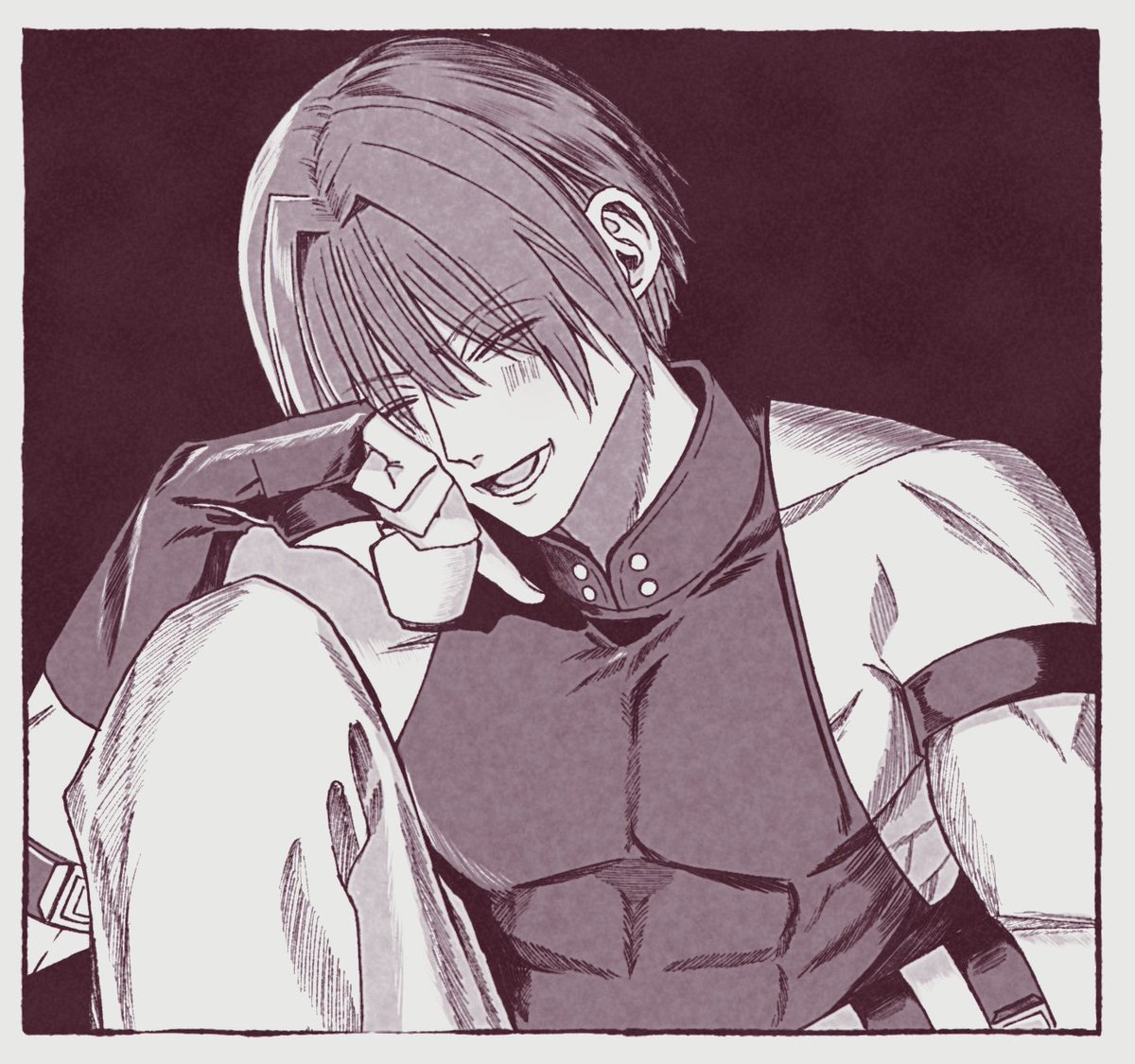 原田さんが破顔しているところが見たいという絵です