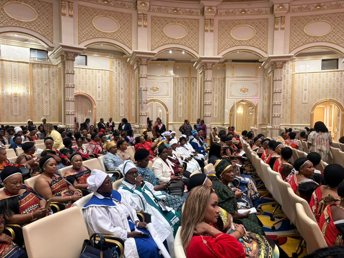 EBISRADIO's tweet photo. Opening Prayer 2026 - Mandvulo Hall.
Congregants have arrived and already seated for Opening prayer of the year at Mandvulo grand Hall in Lozitha.
#EBISRadio #OpeningPrayer2026 https://t.co/gzPC4ABf8O