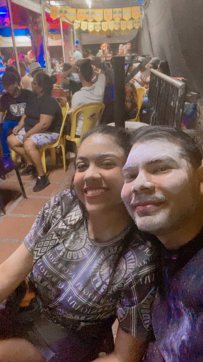 Con mi negra bella, disfrutando los carnavales de Barranquilla
