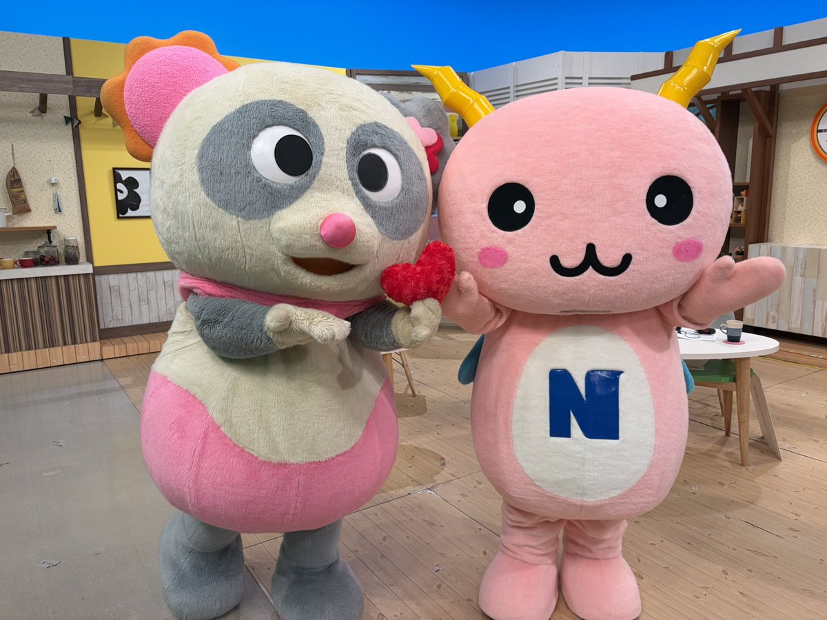 BSNさん「土曜ランチTV なじラテ」にて、NCVショップ新潟秋葉店オープンのお知らせをさせていただきました📣

ハレッタくんとチャネルヒカリでパチリ📸
ハレッタくん、ありがとう〜！