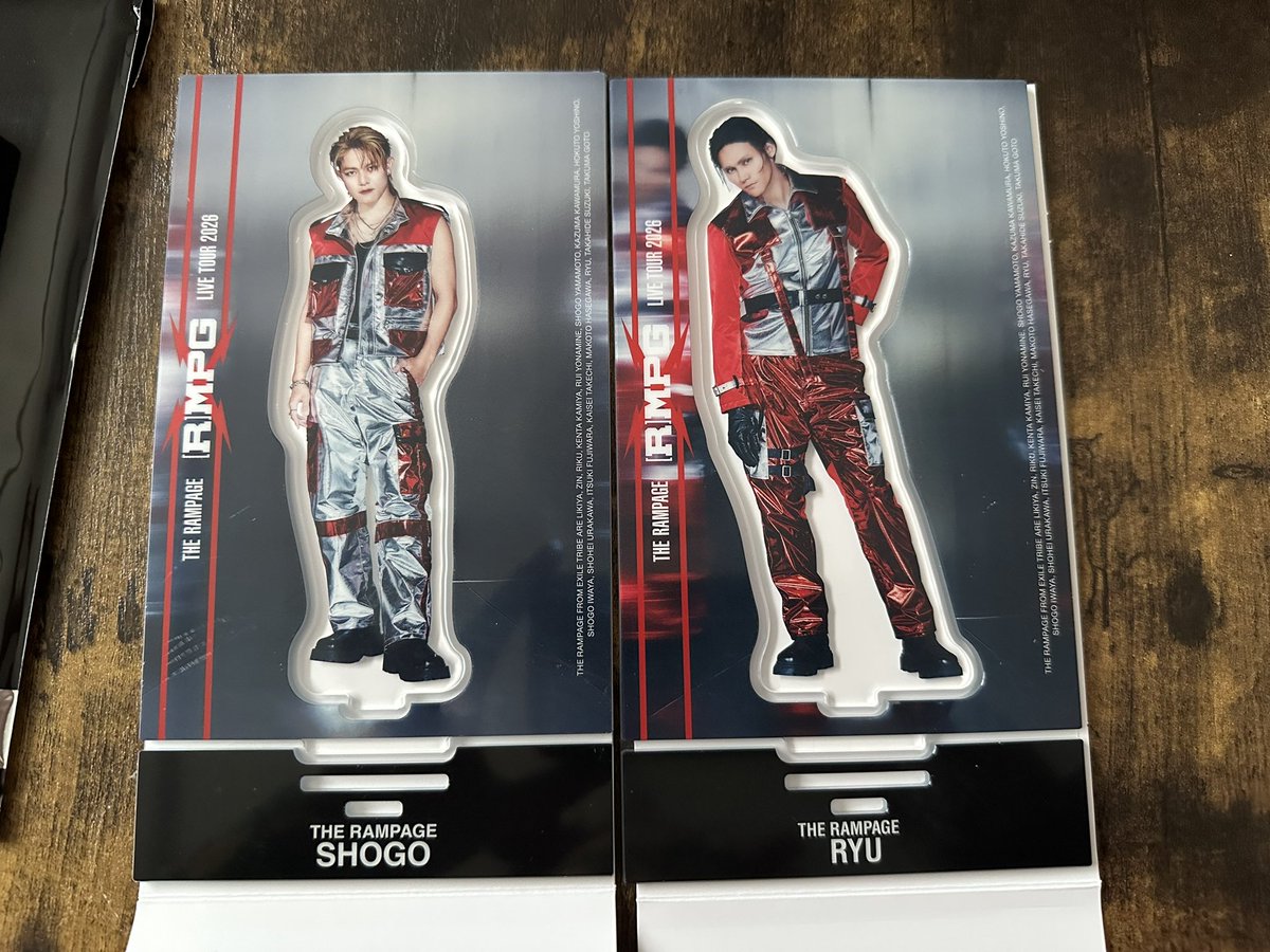 THE RAMPAGE RMPG ランペ フォトカード フォトカ アクリルスタンド