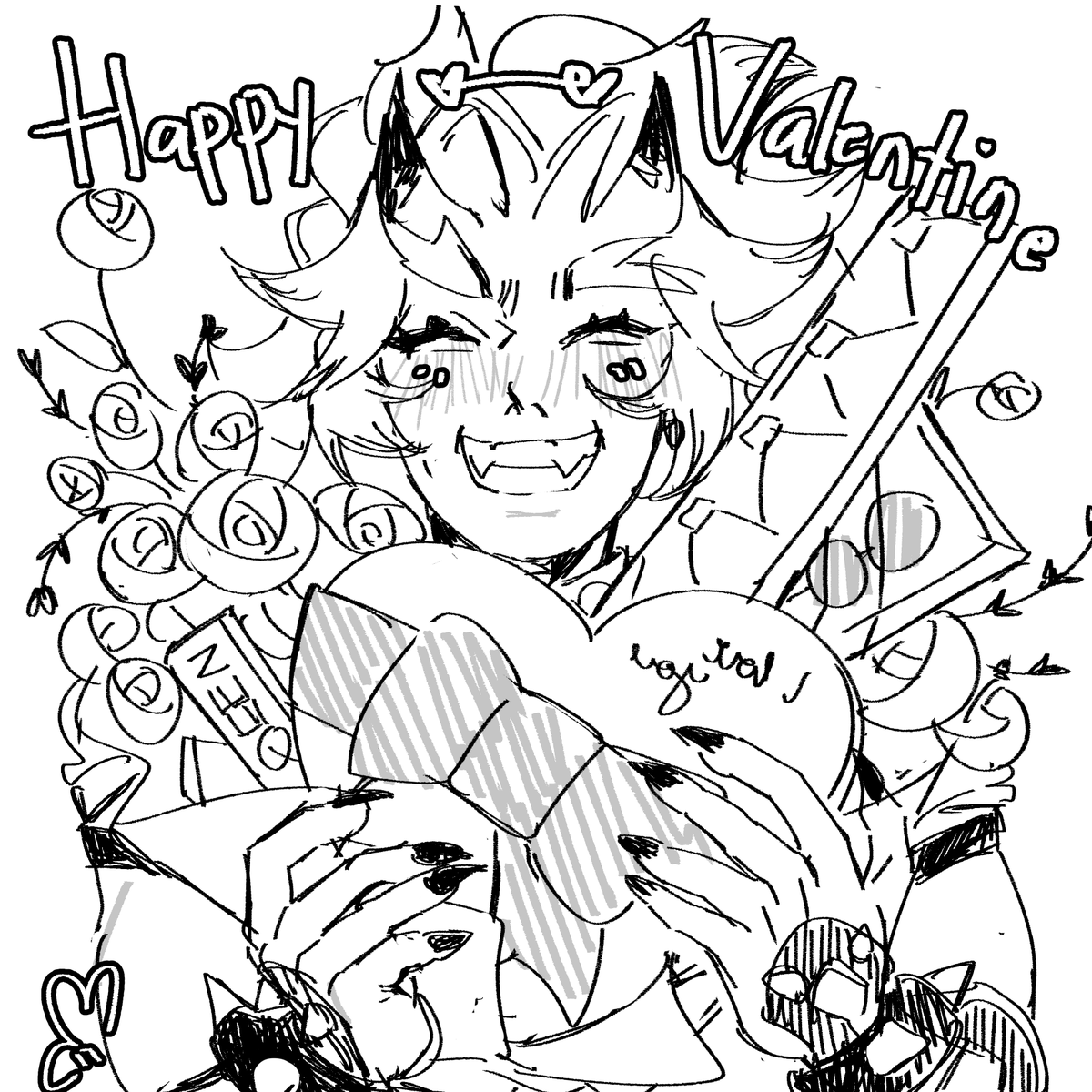 Happy Valentine, Arataki Itto!