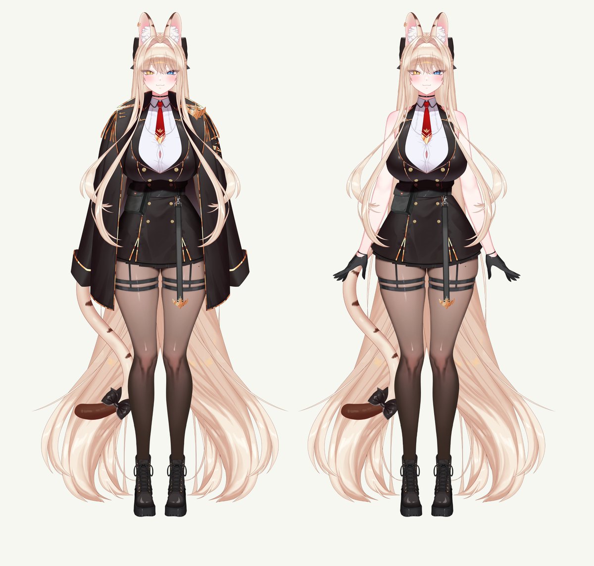 servalcat_ray's tweet photo. 신의상 작업 https://t.co/WZD5tlPCnq