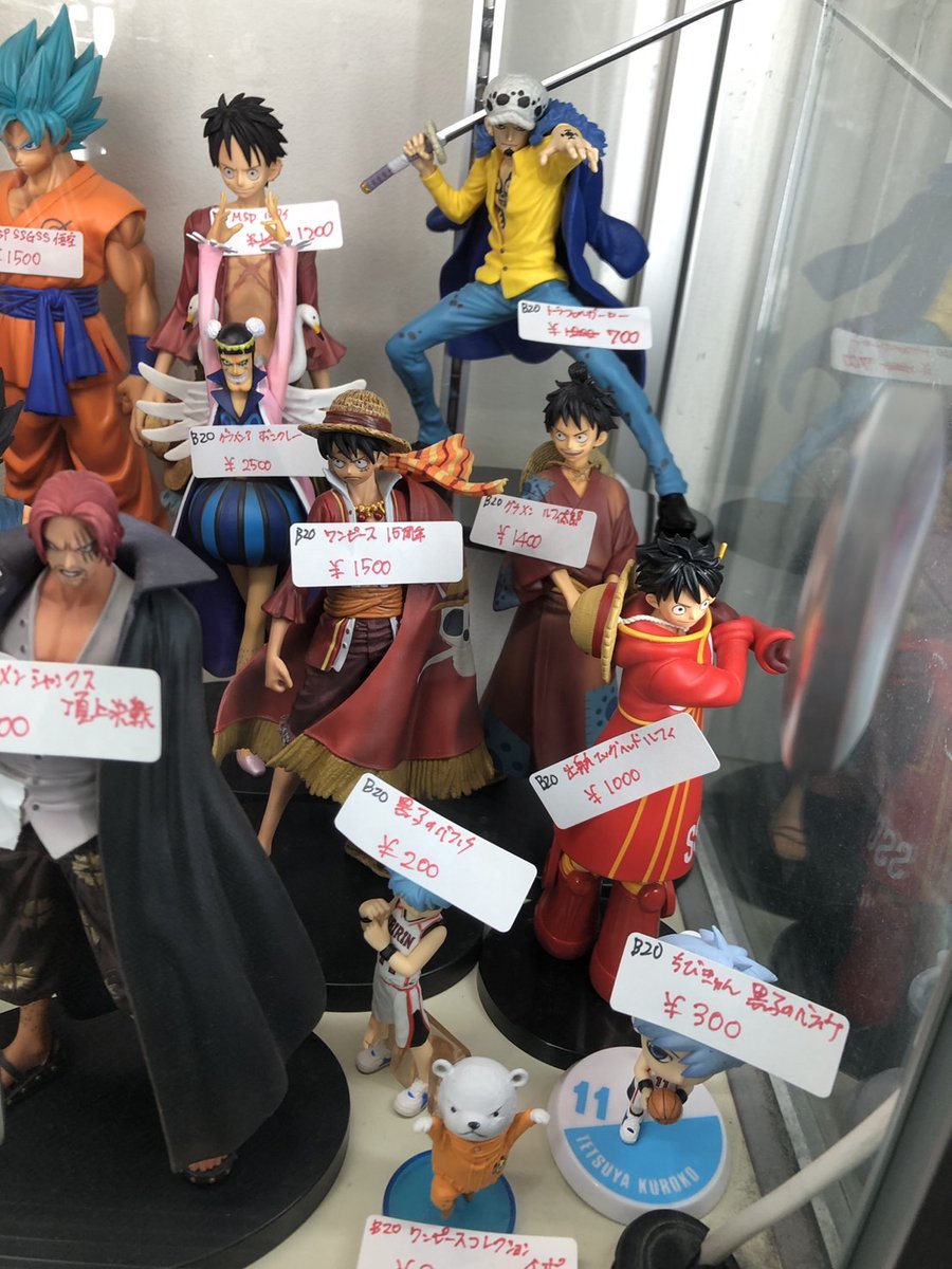 ☆B20ケースに入荷しました!! フィギュア 各種 ・ワンピース ・黒子の